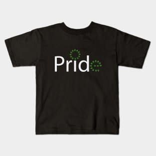 Pride artistic typography design Kids T-Shirt